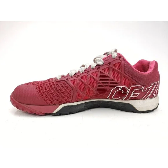 Reebok Crossfit CF74 Trainers Red Women’s Size 6 Shoes - Picture 2 of 11